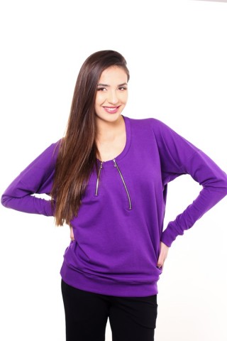 Bluze me madhësi standarde me patenta - Vjollce